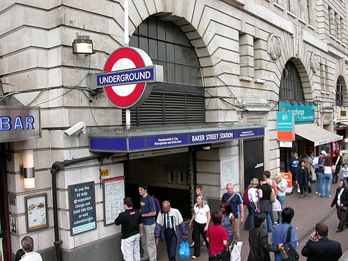 Baker Street tube station